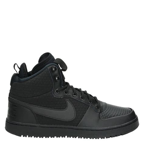 hoge nike sneakers zwart|Nike hoge schoenen.